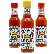 Légal Hot Sauce Variety 3 Pack - Légal Hot Sauce Légal Hot Sauce